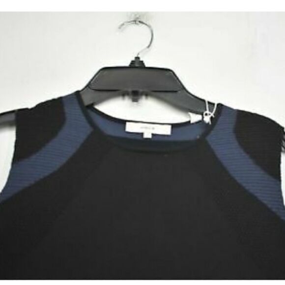 Vince Sleeveless Sweater Dress Scoop Neck SlipKnit - Picture 6 of 15